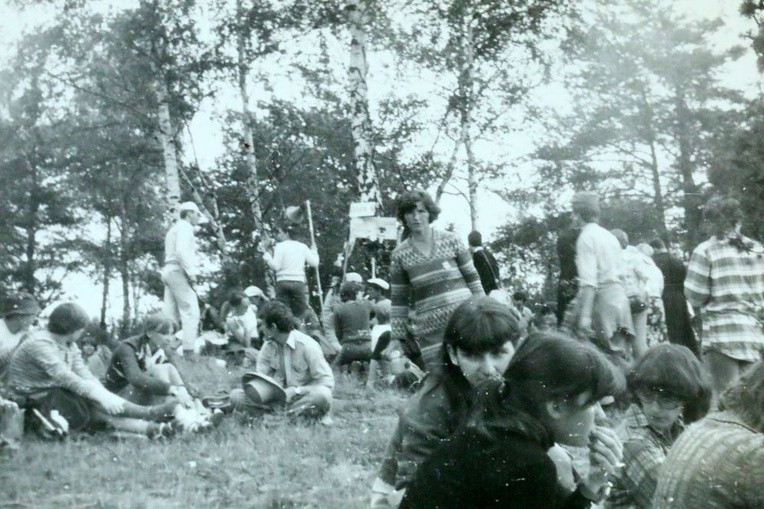 Pielgrzymka 40 lat temu