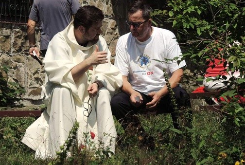 O. Paweł Kijko spowiadał wszystkich, którzy chcieli skorzystać z sakramentu pokuty i pojednania