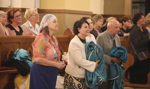 Naty de Anda modliła się za wiernych zgromadzonych w Czechowicach-Dziedzicach