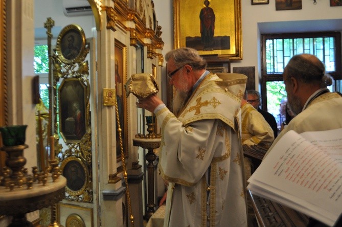 Abp Sawa w płockiej cerkwi