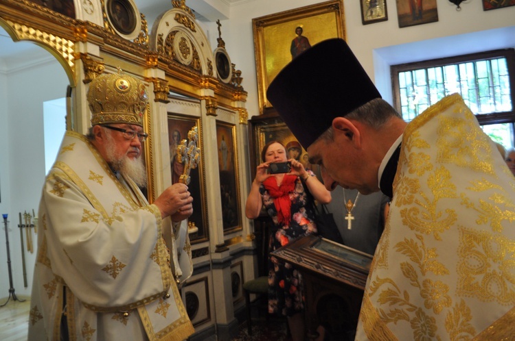 Abp Sawa w płockiej cerkwi