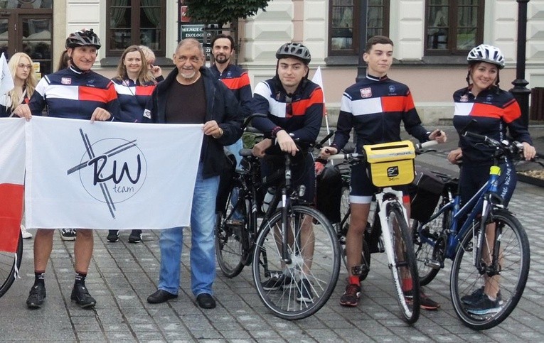 8. Wyprawa "Rozkręć Wiarę": Żywiec-La Salette-Rzym