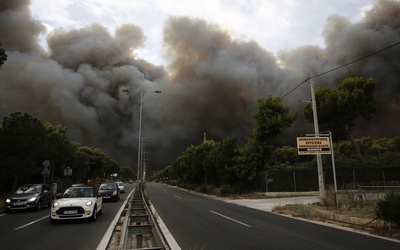 Grecja trawiona przez ogień