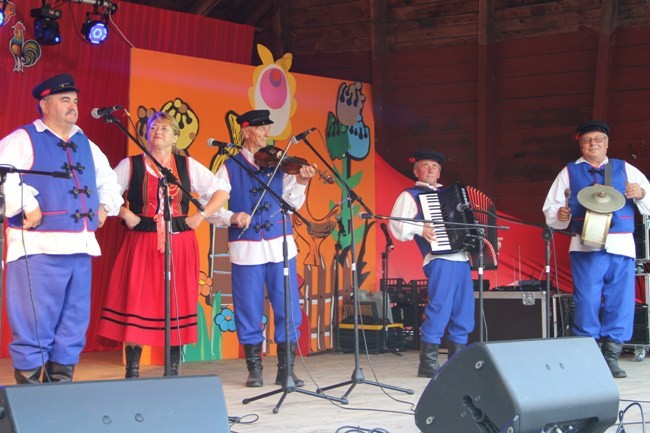 Ludowy festiwal w Iłży