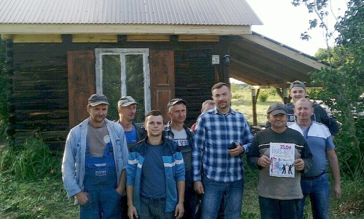 Wolontariusze z inicjatywy "Dobry dzień"