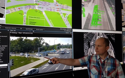 W Gliwicach oko kamery wyłapuje rowerzystów 