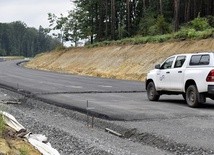 Droga Racibórz-Pszczyna: pierwszy asfalt