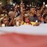 Demonstracje przed Pałacem Prezydenckim i sądami