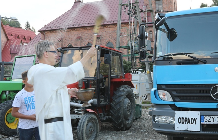 Błogsławieństwo aut i pojazdów rolniczych w Korbielowie - 2018