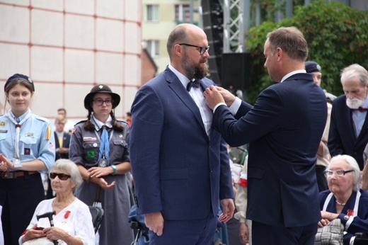 Prezydent odznaczył powstańców