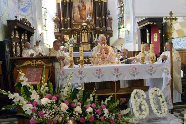 60-lecie święceń kapłańskich bp. Pawła Sochy