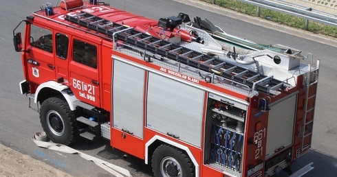 12 zastępów straży pożarnej w Suszcu