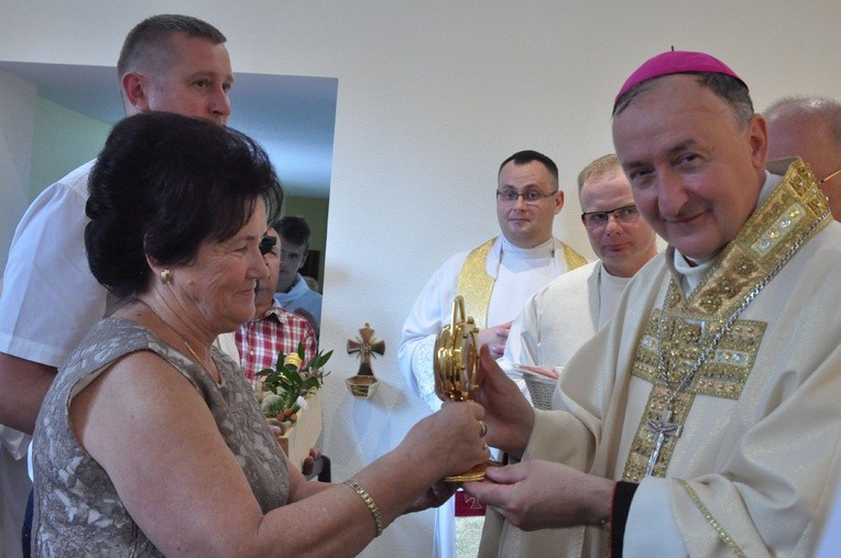 Poświęcenie kaplicy w Kamionce Wielkiej