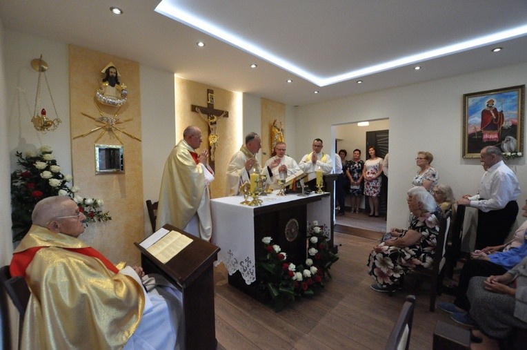 Poświęcenie kaplicy w Kamionce Wielkiej