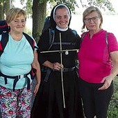 Siostra Bernadetta z mamą przyniosła ikonę do naszej diecezji.