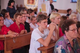 ▲	W Radomyślu nad Sanem dziękowano za jubileuszowy  dar modlitwy.