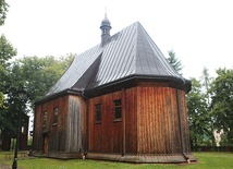 Drewniany kościół w Dąbrówce przez lata był unicką cerkwią.
