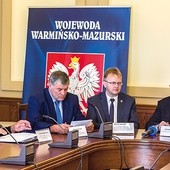 ▲	Podczas spotkania rozmawiano m.in. o zamiarze utworzenia Narodowego Holdingu Spożywczego.