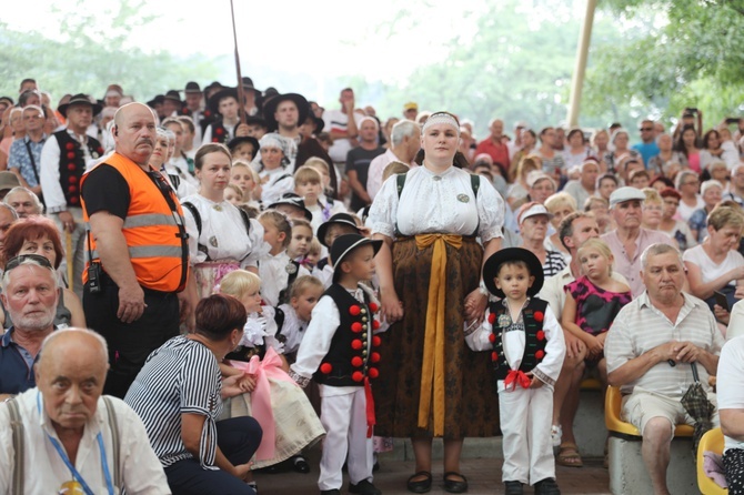 Korowód na rozpoczęcie 55. TKB w Wiśle -2018