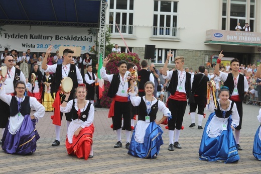 Korowód na rozpoczęcie 55. TKB w Wiśle -2018