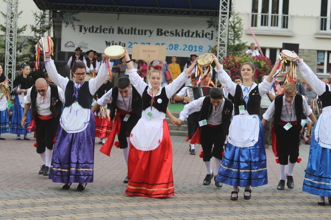 Korowód na rozpoczęcie 55. TKB w Wiśle -2018