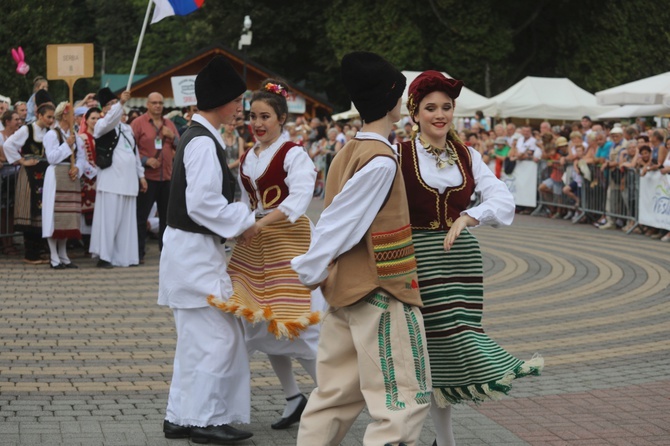 Korowód na rozpoczęcie 55. TKB w Wiśle -2018