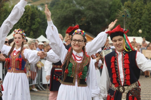 Korowód na rozpoczęcie 55. TKB w Wiśle -2018