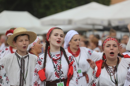 Korowód na rozpoczęcie 55. TKB w Wiśle -2018
