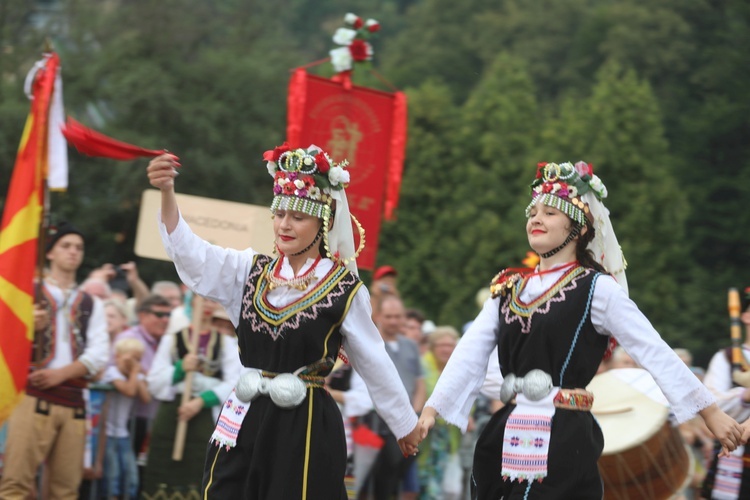 Korowód na rozpoczęcie 55. TKB w Wiśle -2018