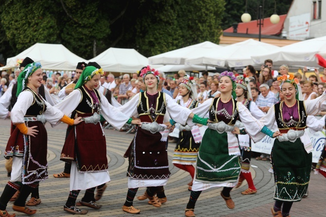 Korowód na rozpoczęcie 55. TKB w Wiśle -2018