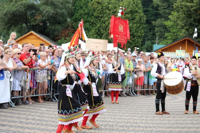 Korowód na rozpoczęcie 55. TKB w Wiśle -2018