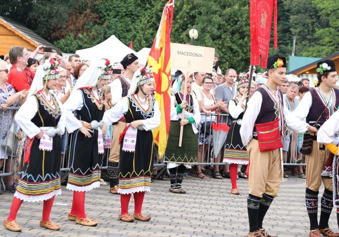 Korowód na rozpoczęcie 55. TKB w Wiśle -2018