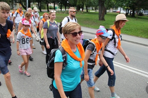 Pielgrzymka Rybnicka - grupa z Jastrzębia