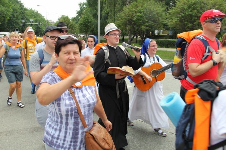 Pielgrzymka Rybnicka - grupa z Jastrzębia