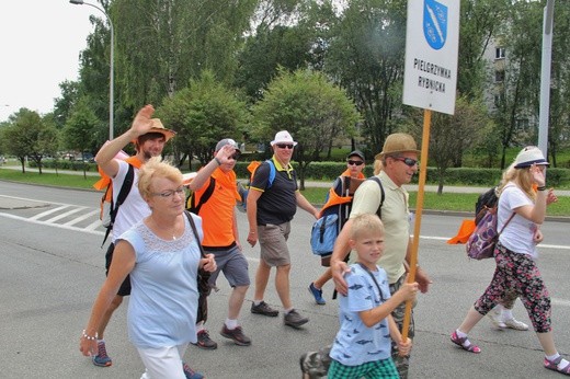 Pielgrzymka Rybnicka - grupa z Jastrzębia