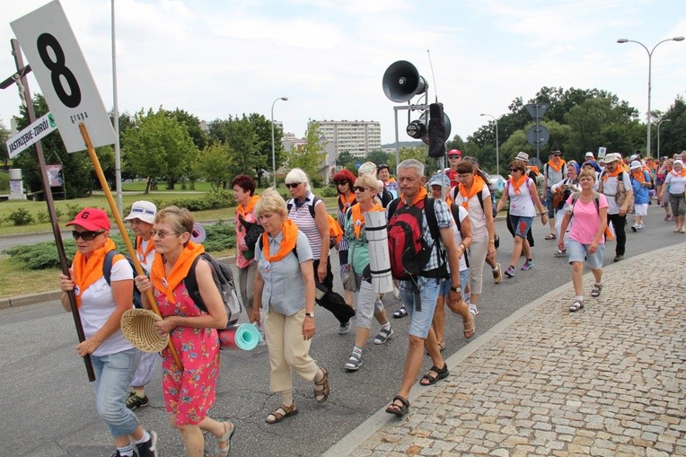 Pielgrzymka Rybnicka - grupa z Jastrzębia