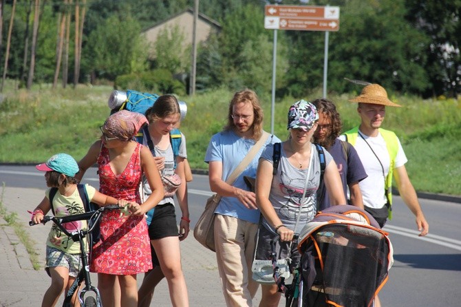 Pielgrzymka hipisów na Jasną Górę