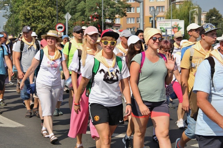 73. Pielgrzymka Rybnicka - wymarsz