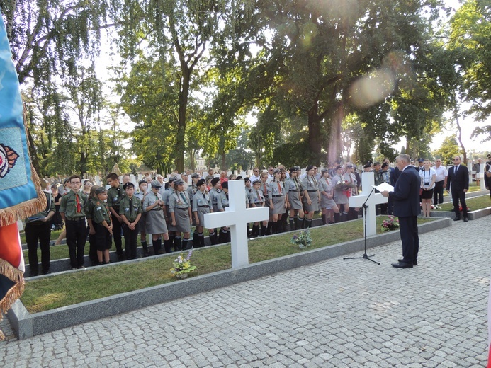 74. rocznica wybuchu powstania warszawskiego - obchody w Kutnie