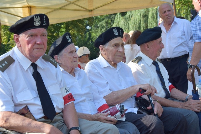 74. rocznica wybuchu powstania warszawskiego - obchody w Żyrardowie