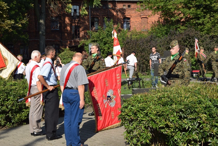 74. rocznica wybuchu powstania warszawskiego - obchody w Żyrardowie