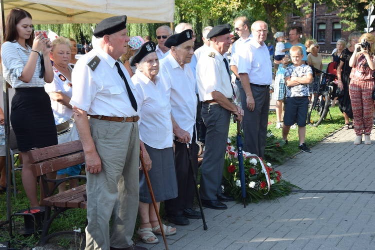 74. rocznica wybuchu powstania warszawskiego - obchody w Żyrardowie