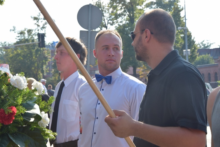 74. rocznica wybuchu powstania warszawskiego - obchody w Żyrardowie