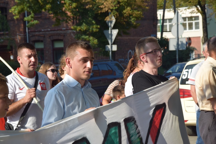 74. rocznica wybuchu powstania warszawskiego - obchody w Żyrardowie