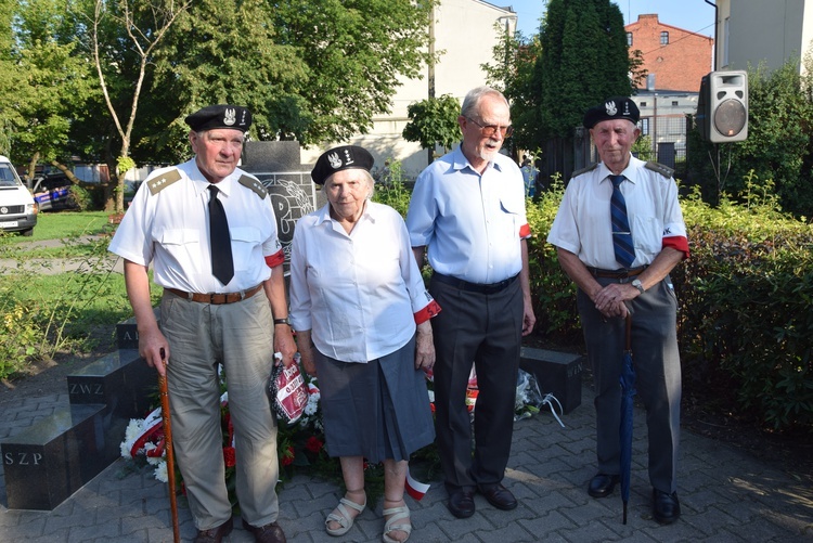 74. rocznica wybuchu powstania warszawskiego - obchody w Żyrardowie