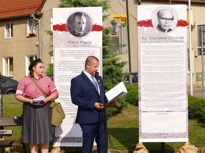 Obchody dnia pamięci o Sierpniu'44 w Czaplinku