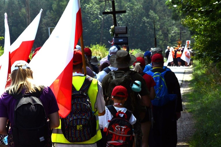 Piesza Pielgrzymka na Jasną Górę - na trasie