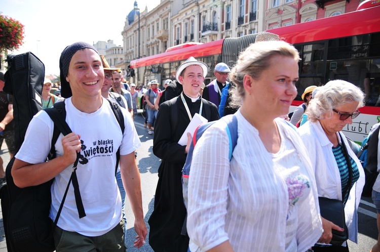 Lubelscy pielgrzymi już w drodze.