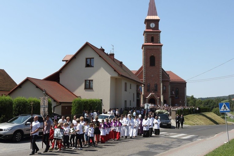 Pogrzeb Beaty i Kacpra z Wysokiej