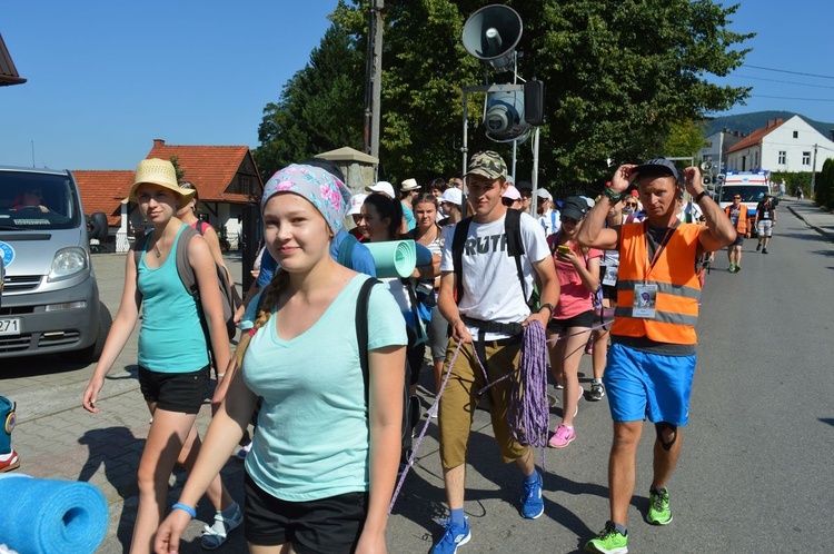 Górale w drodze na Jasną Górę 